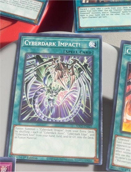 2009 Yu-Gi-Oh! SDCS-EN027 Cyberdark Impact! — front