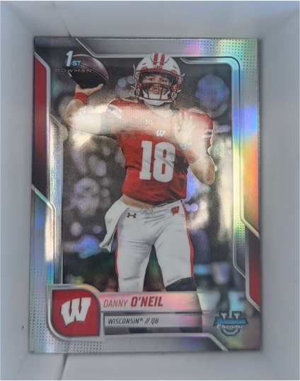 2025 Bowman University Chrome #2 Danny O'Neil — front