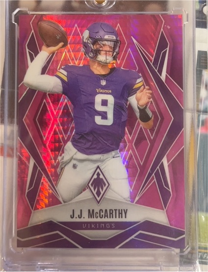 2025 Panini Phoenix #38 J.J. McCarthy — front