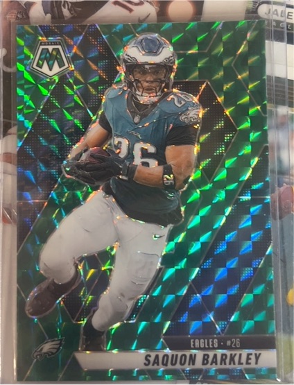 2025 Panini Mosaic #212 Saquon Barkley — front