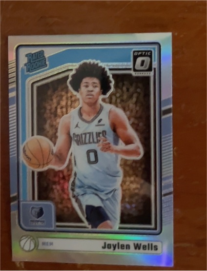 2024-25 Panini Donruss Optic #252 Jaylen Wells — front