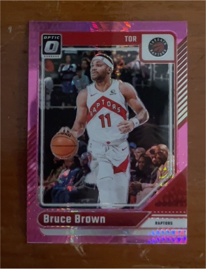 2024-25 Panini Donruss Optic #105 Bruce Brown — front