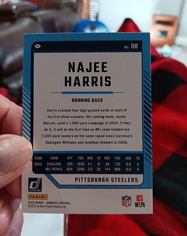 2024 Panini Donruss #98 Najee Harris — front