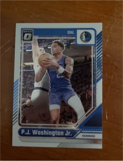2024-25 Panini Donruss Optic #74 P.J. Washington Jr. — front