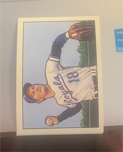 1990 Bowman Sweepstakes #NNO(A) Bret Saberhagen — front