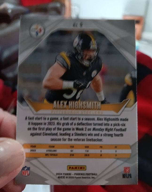 2024 Panini Phoenix Football Alex Highsmith — front