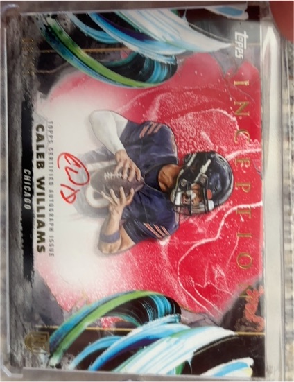 2024 Topps Inception Rookie Autographs Variations Caleb Williams #RAV-CW — front