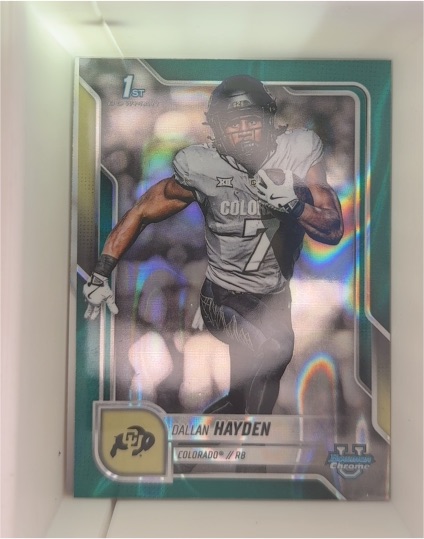 2025 Bowman Chrome University #132 Dallan Hayden — front