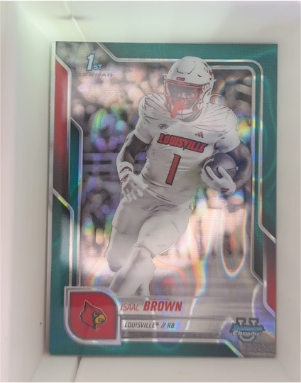 2025 Bowman University Chrome #32 Isaac Brown — front