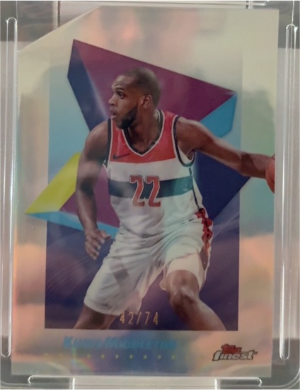 2024-25 Topps Finest #57 Khris Middleton — front
