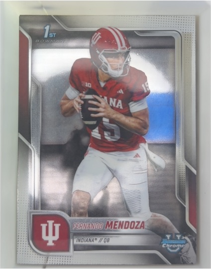 2025 Topps Bowman U Chrome #109 Fernando Mendoza — front