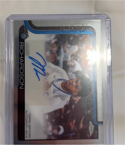 2025-26 Topps Chrome #275 Jase Richardson — front