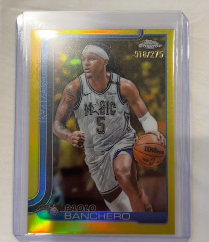 2025-26 Topps Chrome #140 Paolo Banchero — front