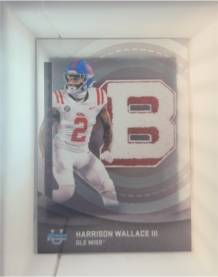 2025 Bowman Chrome University #LU-23 Harrison Wallace III — front