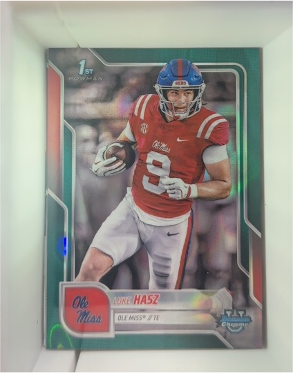 2025 Bowman Chrome University #61 Luke Hasz — front