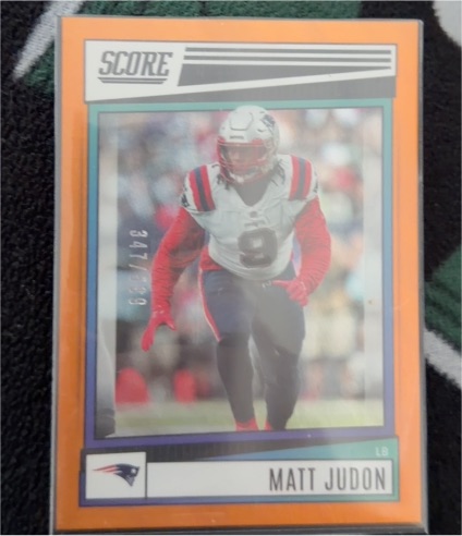 2022 Score #347 Matt Judon — front