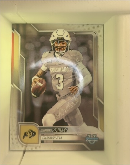 2025 Bowman Chrome University #149 Kaidon Salter — front