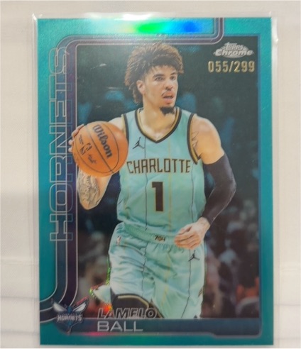 2025-26 Topps Chrome #39 LaMelo Ball — front