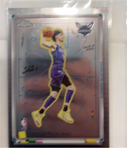 2025-26 Topps Chrome #XW-7 LaMelo Ball X's & Whoa's Insert — front