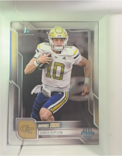 2025 Bowman University Chrome #142 Haynes King — front