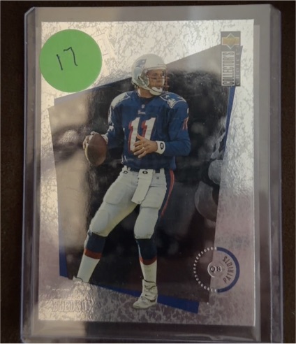 1996 Upper Deck Collector's Choice MVPs #M29 Drew Bledsoe — front