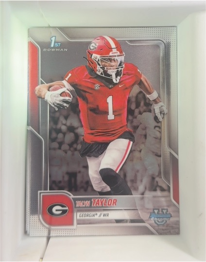 2025 Bowman University Chrome #180 Talyn Taylor — front