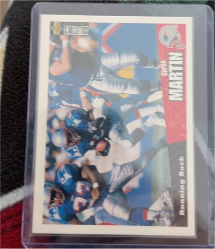 1996 Collector's Choice #275 Curtis Martin — front