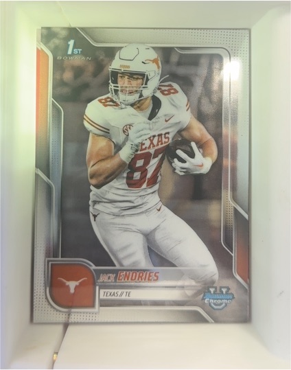 2025 Bowman Chrome University #78 Jack Endries — front