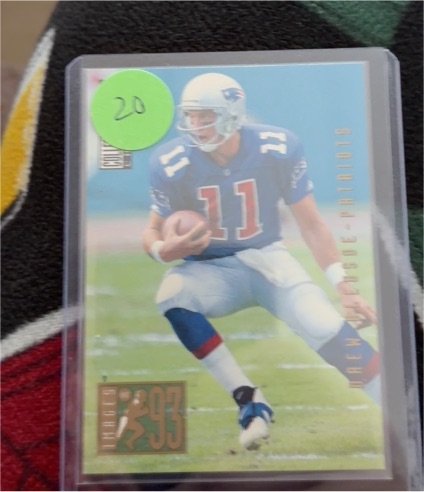 1994 Upper Deck Collector's Choice #33 Drew Bledsoe — front
