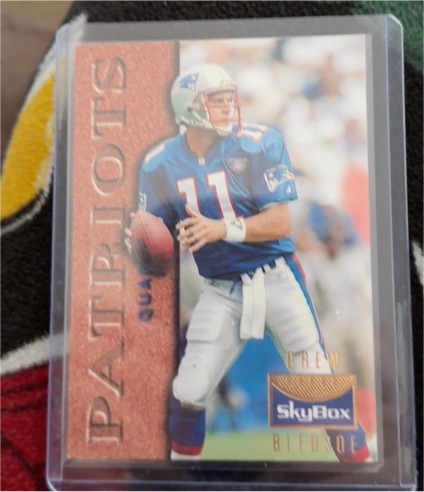 1995 SkyBox Premium #80 Drew Bledsoe — front