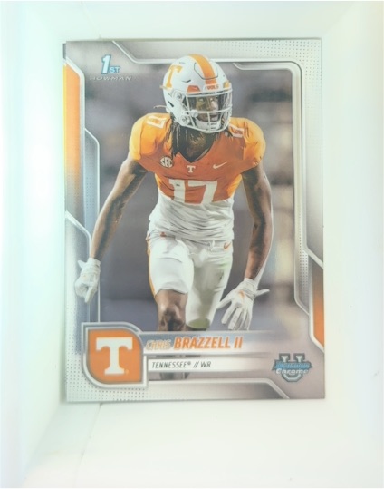 2025 Bowman University Chrome #69 Chris Brazzell II — front