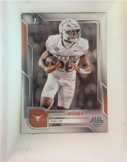 2025 Bowman University Chrome #169 Quintrevion Wisner — front