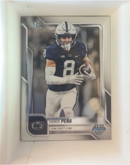 2025 Bowman University Chrome #11 Trebor Peña — front