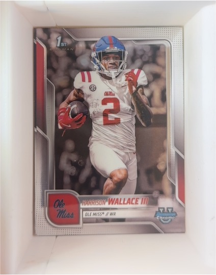 2025 Bowman Chrome University #157 Harrison Wallace III — front