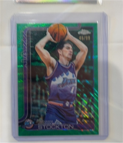 2025-26 Topps Chrome #250 John Stockton — front