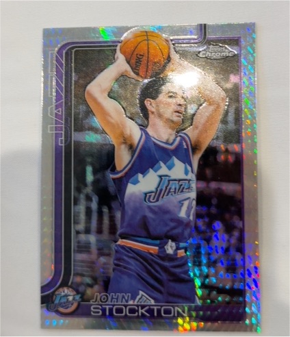 2025-26 Topps Chrome #250 John Stockton — front