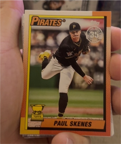2025 Topps Series 1 #T90-63 Paul Skenes — front