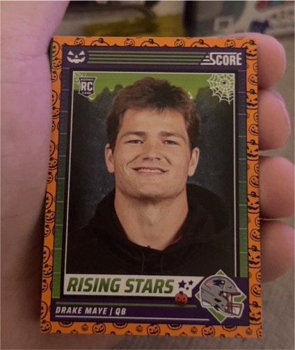 2024 Panini Score-A-Treat #17 Drake Maye — front