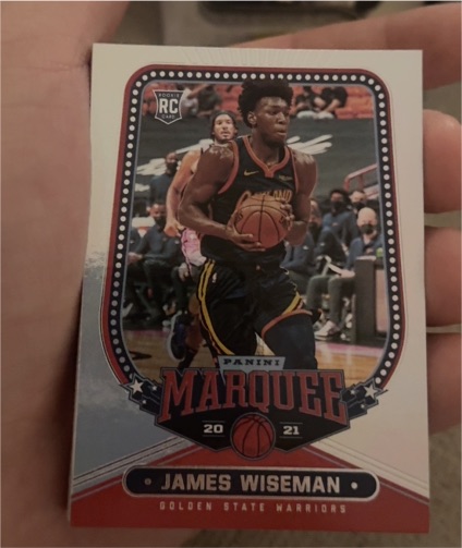 2020-21 Panini Chronicles Marquee #259 James Wiseman — front