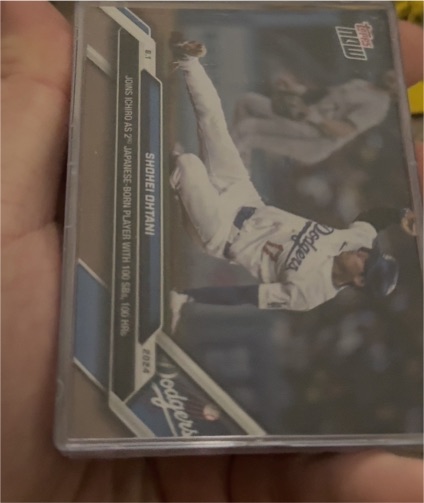 2024 Topps Now #616 Shohei Ohtani — front