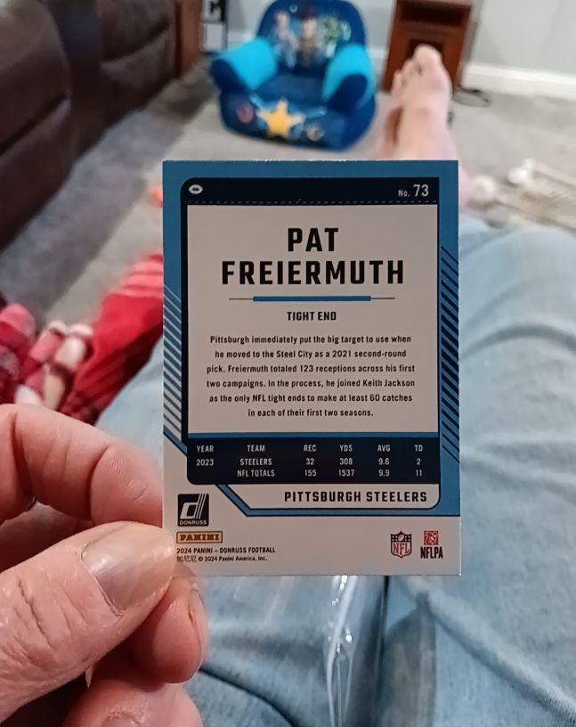 2024 Panini Donruss #73 Pat Freiermuth — front