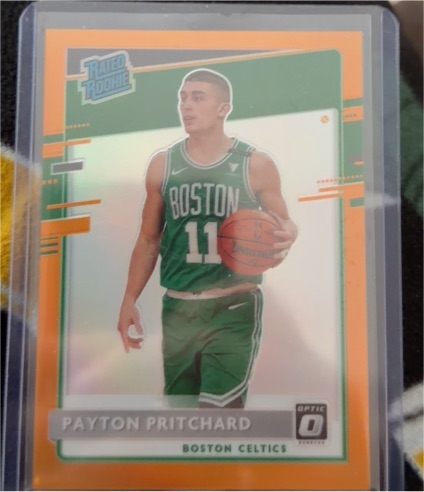 2020-21 Donruss Optic #176 Payton Pritchard — front
