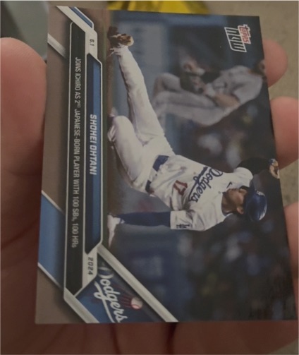 2024 Topps Now #19 Shohei Ohtani — front