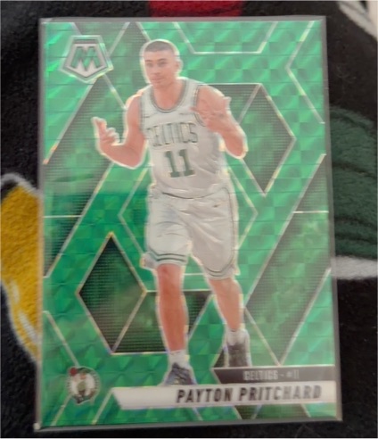 2024-25 Panini Mosaic #11 Payton Pritchard — front