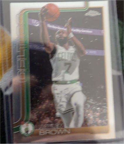 2025-26 Topps Chrome #51 Jaylen Brown — front