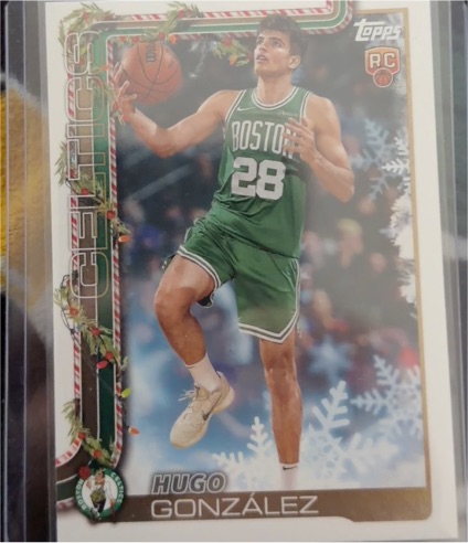 2025-26 Topps Holiday #H188 Hugo Gonzalez — front