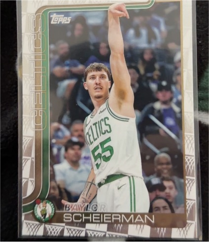 2025-26 Topps #5 Baylor Scheierman — front