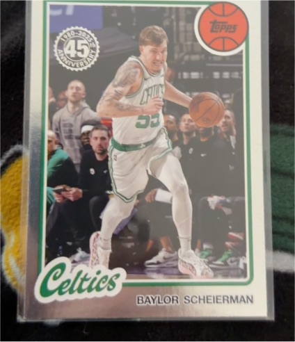 2025-26 Topps 1980-81 Topps Basketball #80BK-49 Baylor Scheierman — front