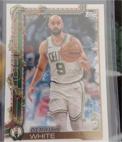 2025-26 Topps Holiday #H6 Derrick White — front