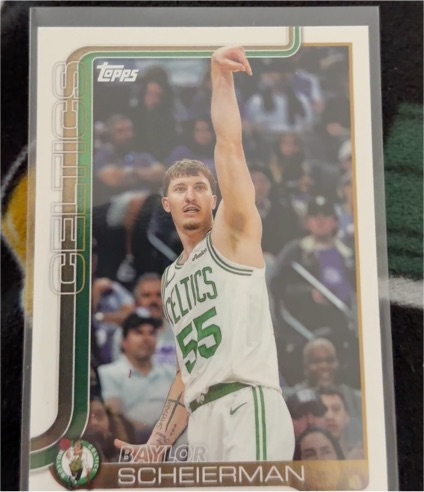 2025-26 Topps Flagship #5 Baylor Scheierman — front